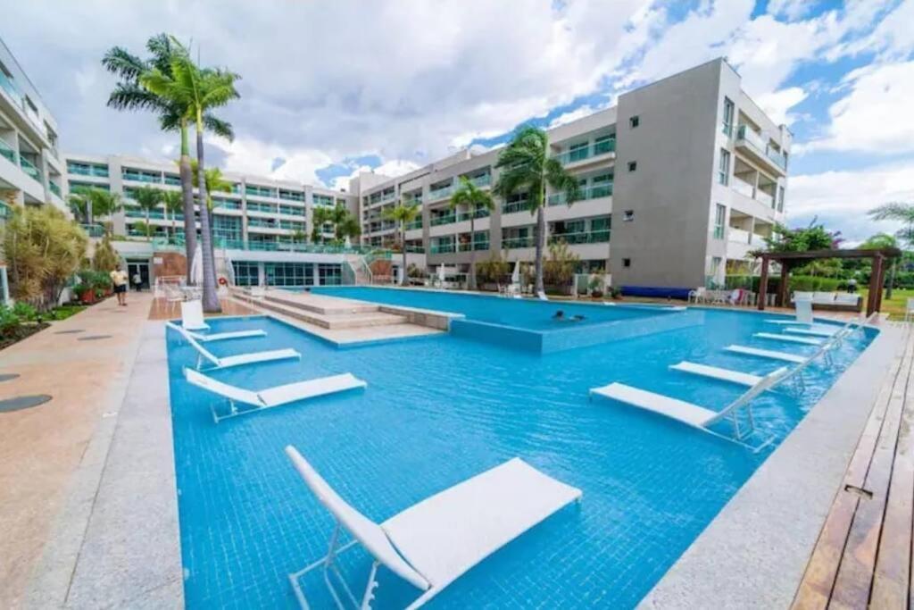 Flat De Luxo Em Um Resort! Brasília Exteriör bild