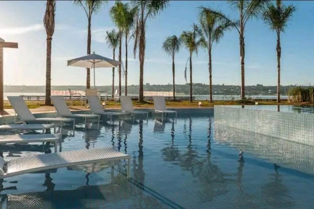 Flat De Luxo Em Um Resort! Brasília Exteriör bild